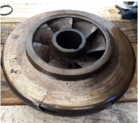 Cracked Impeller